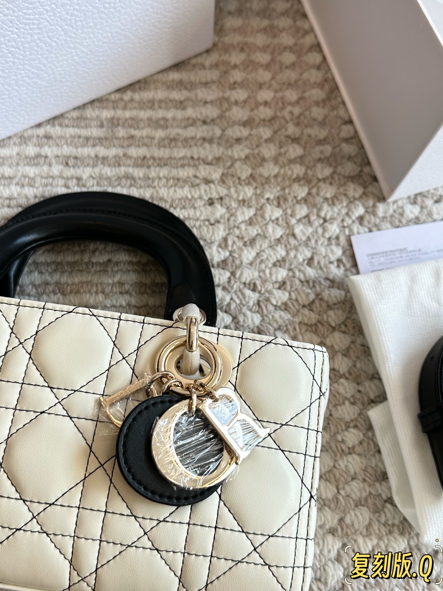 Dior's new Joy bag in white and black - cnluxepick