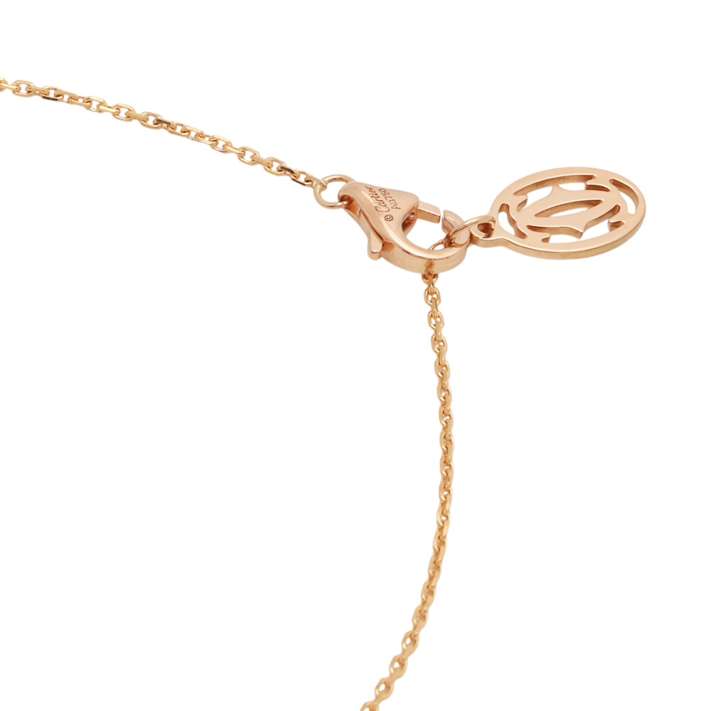 Cartier C Do Necklace 18K Rose Gold Diamond N7413300