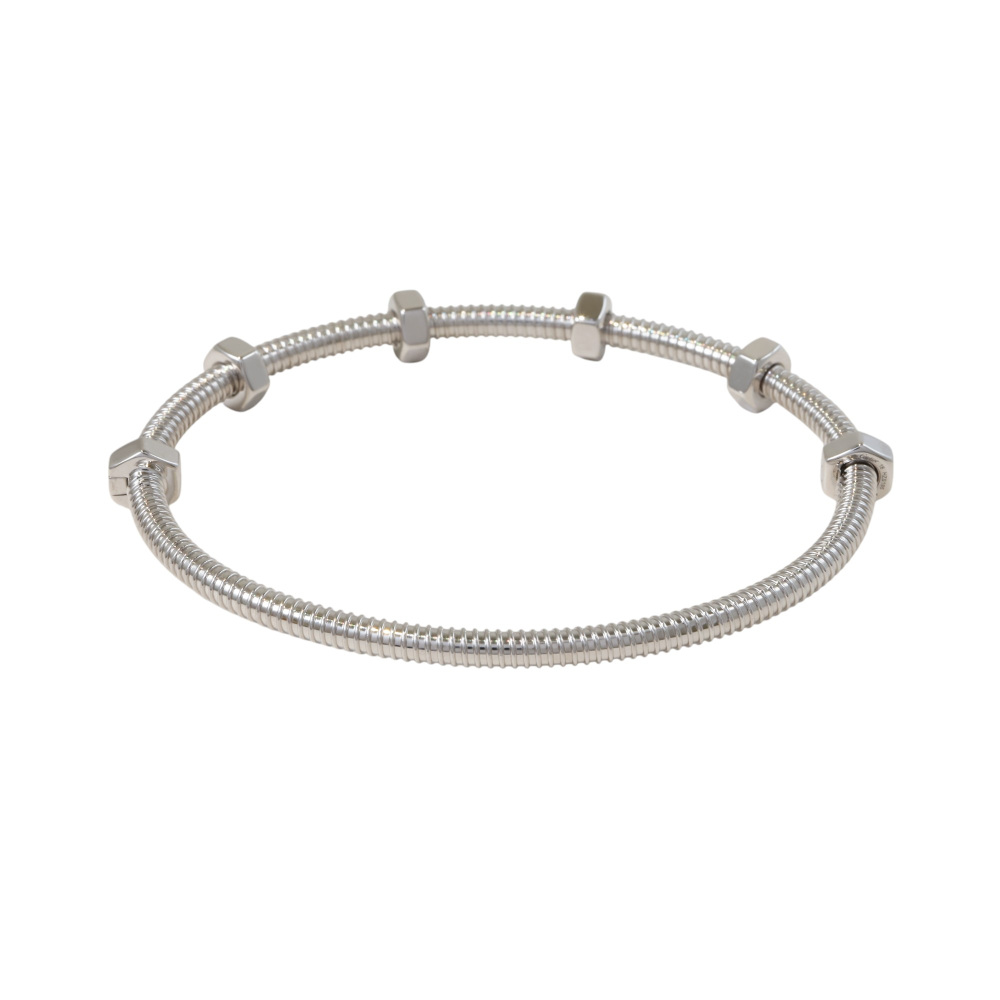 Cartier Eccles Bracelet 18K White Gold B6049600