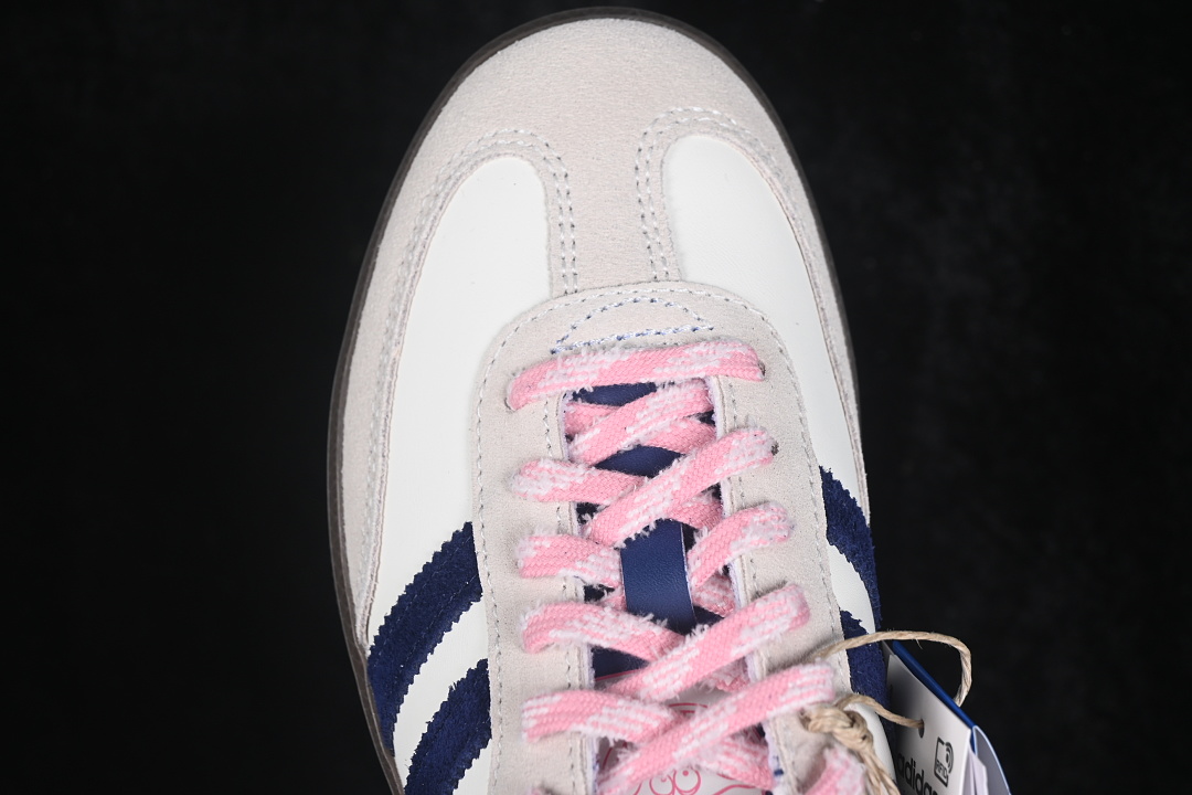 Adidas Clover Casual Board Shoes Pink/White/Black/Grey KH5899