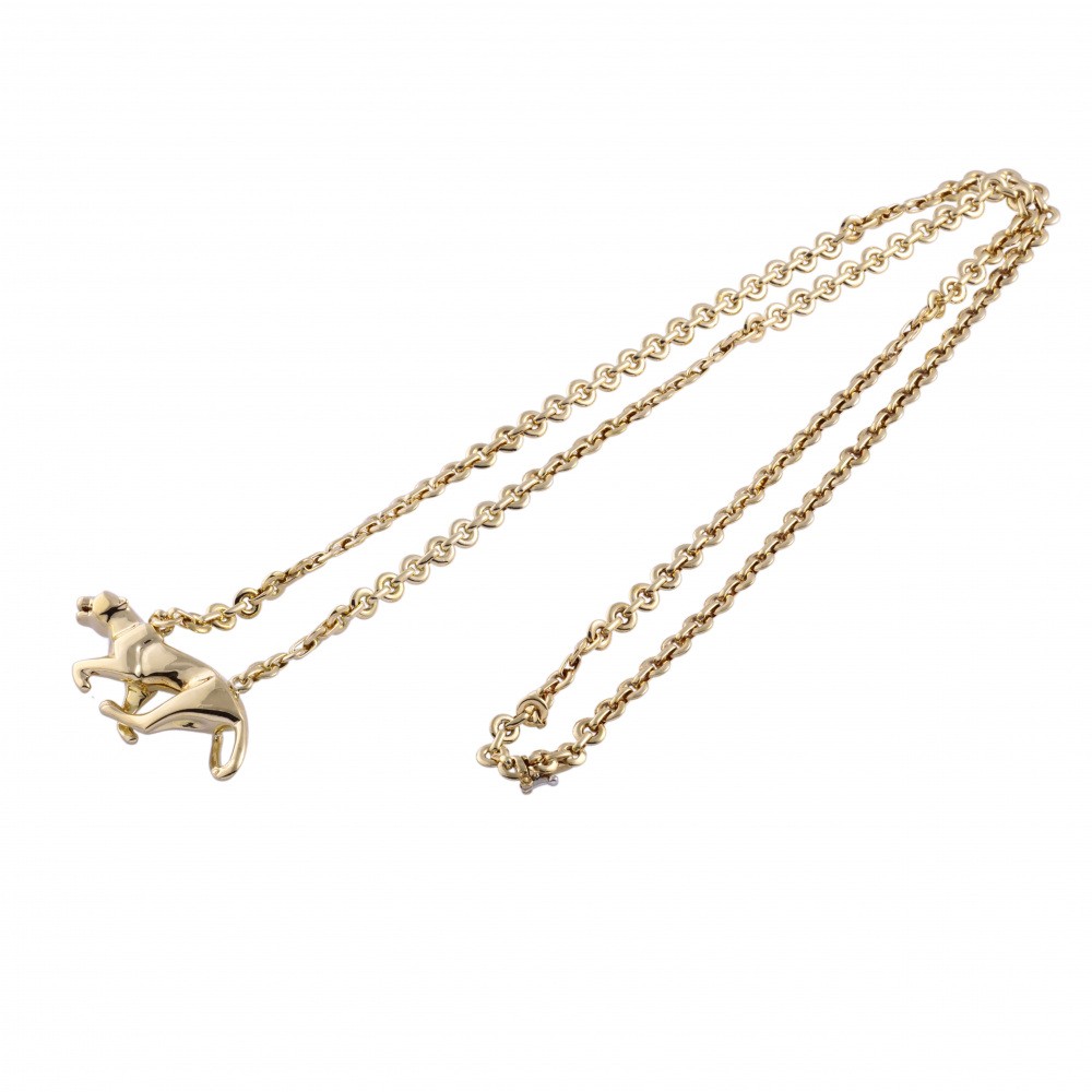 Cartier Panthère Necklace 18K Yellow Gold