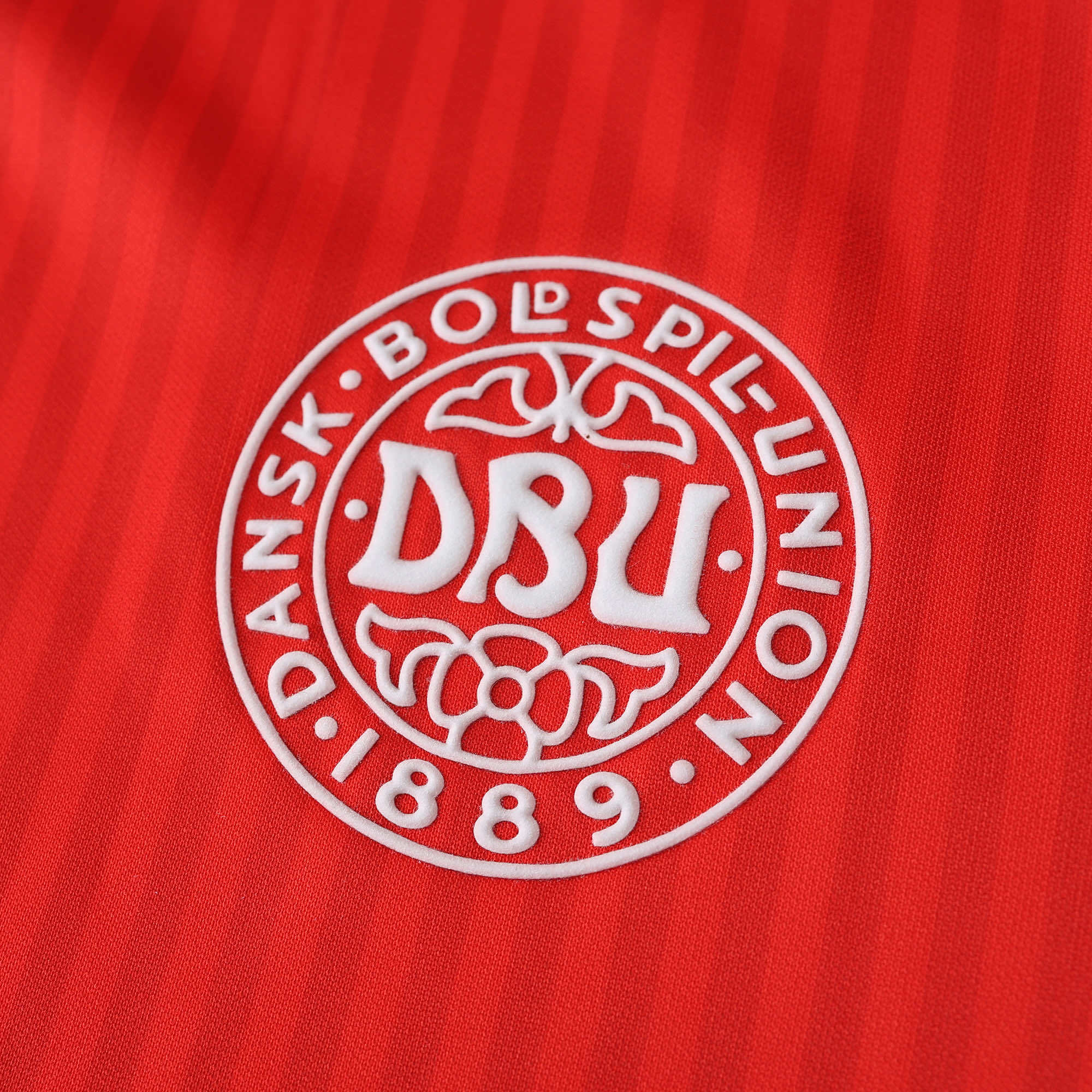 1986 Denmark Home Jersey  Fan version