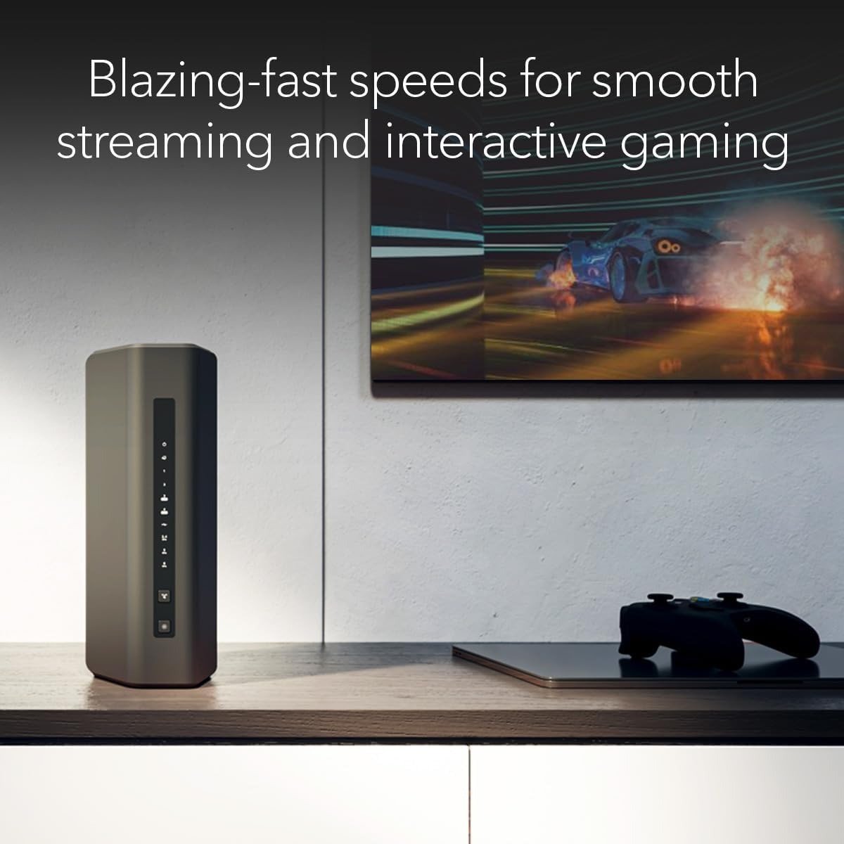 Tri-Band WiFi 7 Router – Router Only, Wireless Speed (up to 9.3 Gbps) – Covers up to 2,500 sq. ft., 100 Devices
