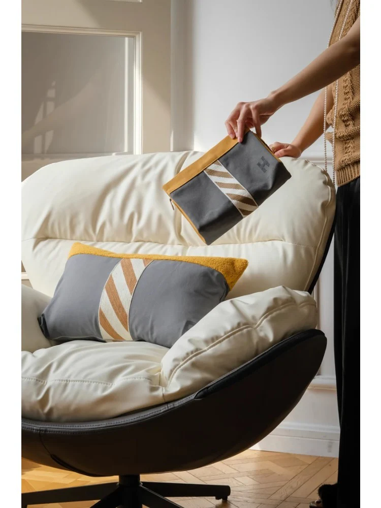 BD056 - South African Zebra Embroidered Pillow: Designer Model