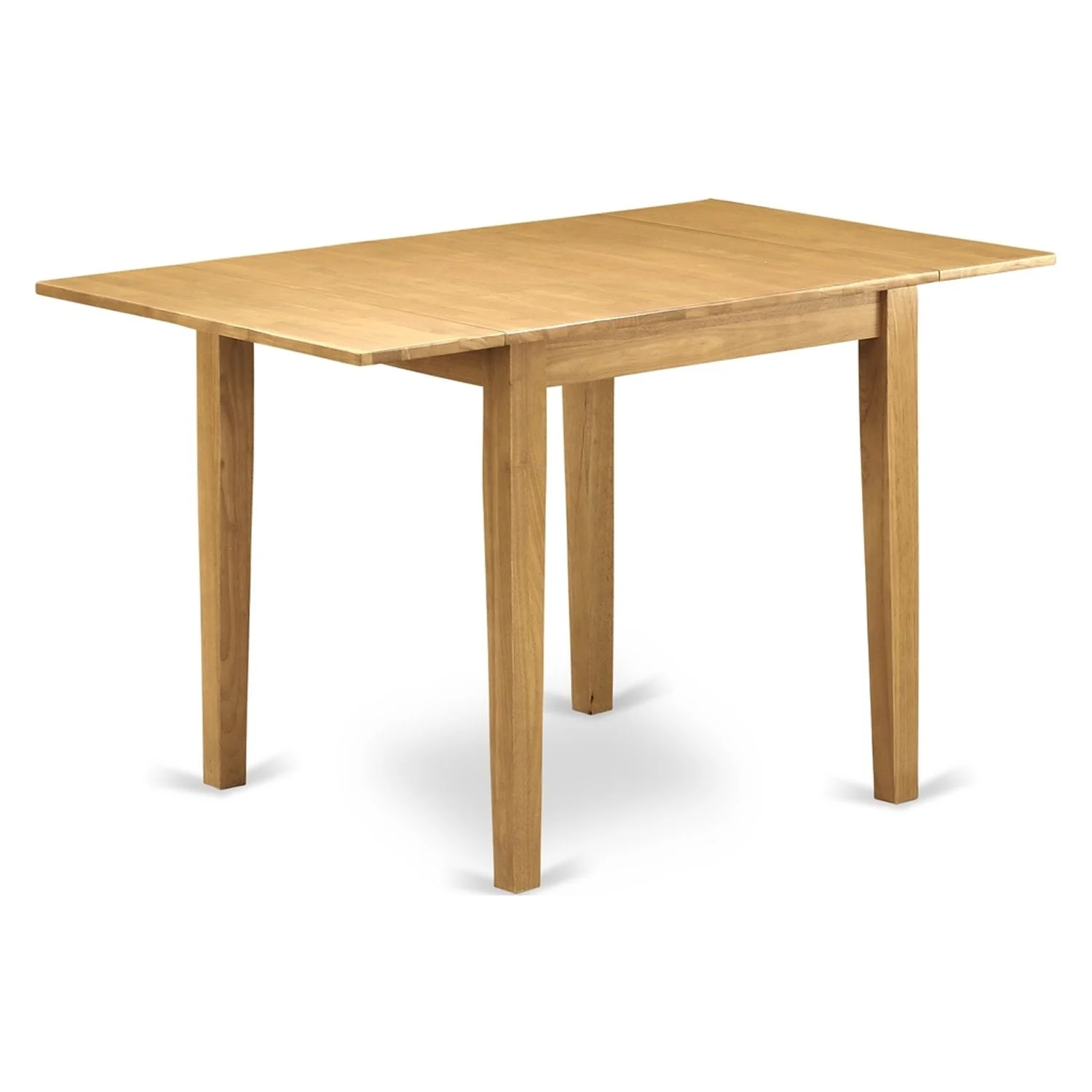 HomeStock Southwestern Sensibilities Wooden Dining Table Set 5 Pcs ? Four Kitchen Chairs And A Dining Table - Oak Finish Wood - Dark Khaki Color Linen Fabric