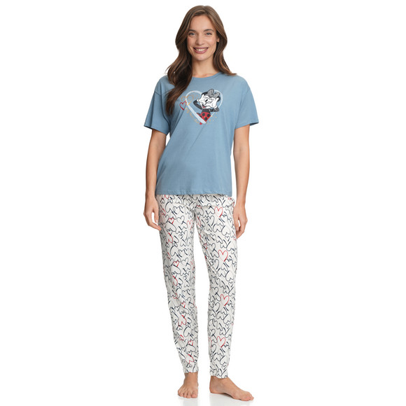Gina Benotti Minnie Maus Schlafshirt mit Print