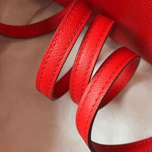Hermès Kelly Mini II Bag Red 7.5 Inches