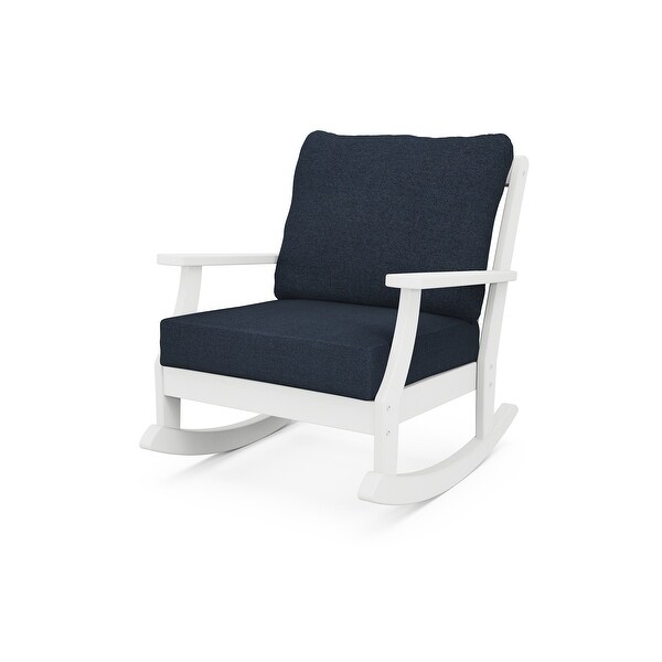 POLYWOOD Braxton Deep Seating Rocking Chair