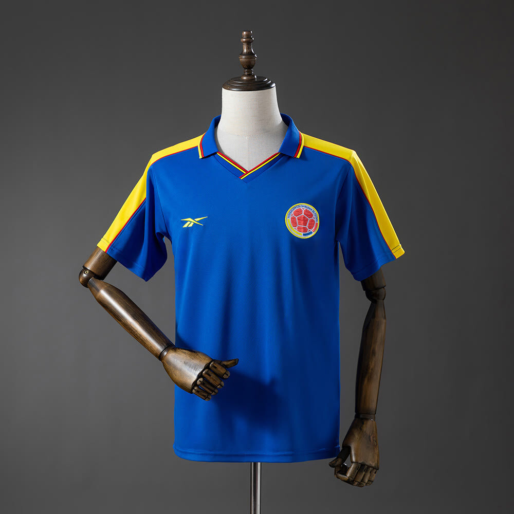 Colombia 1998 Retro Away Jersey