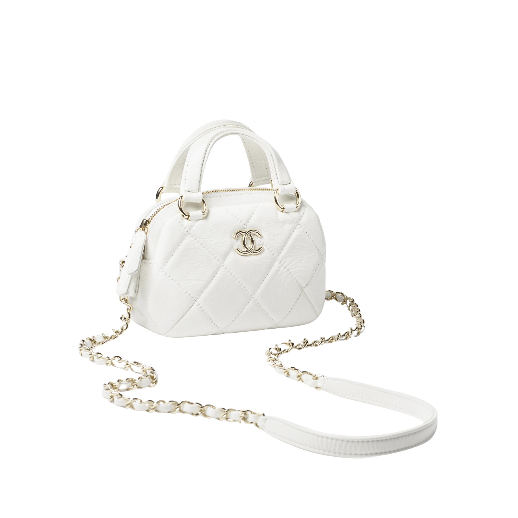 Chanel Mini Bowling Bag For Women 18cm/7.1in