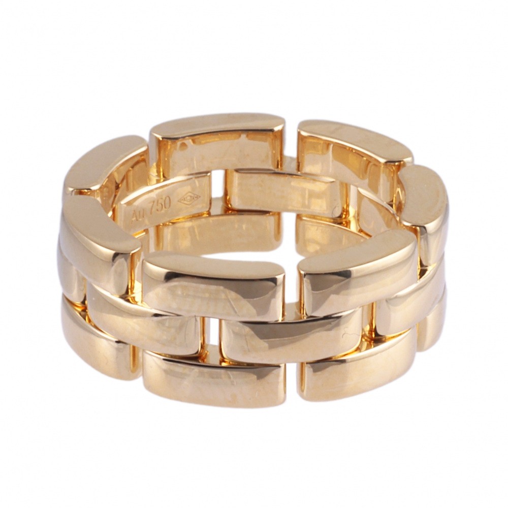 Cartier Mayon Pantale Ring 18K Yellow Gold B4230600