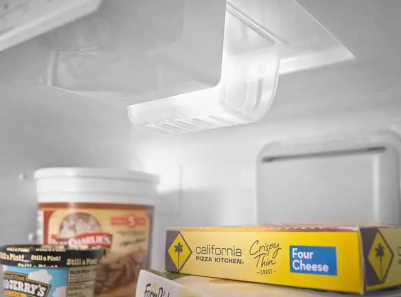 Whirlpool 16 cu. ft. Upright Freezer – Frost-Free Design with Electronic Controls and Bright White Finish