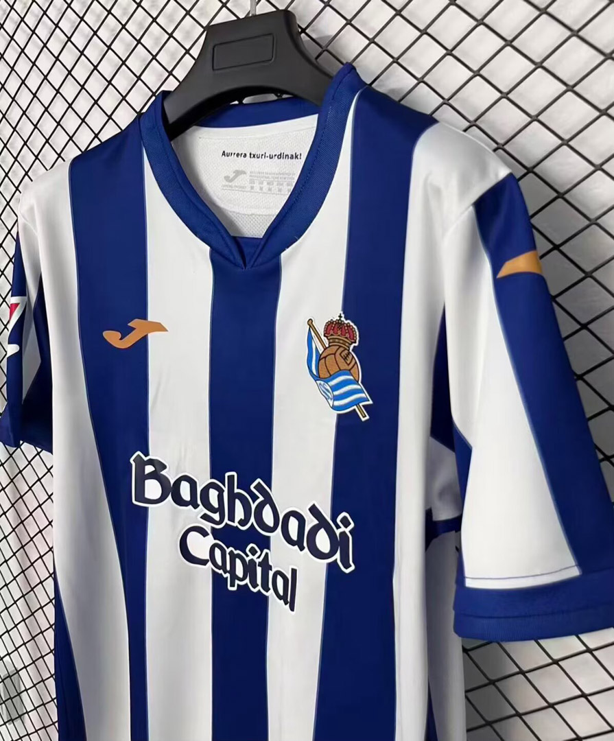 Real Sociedad 26/27 Home Jersey S-4XL Fan Version