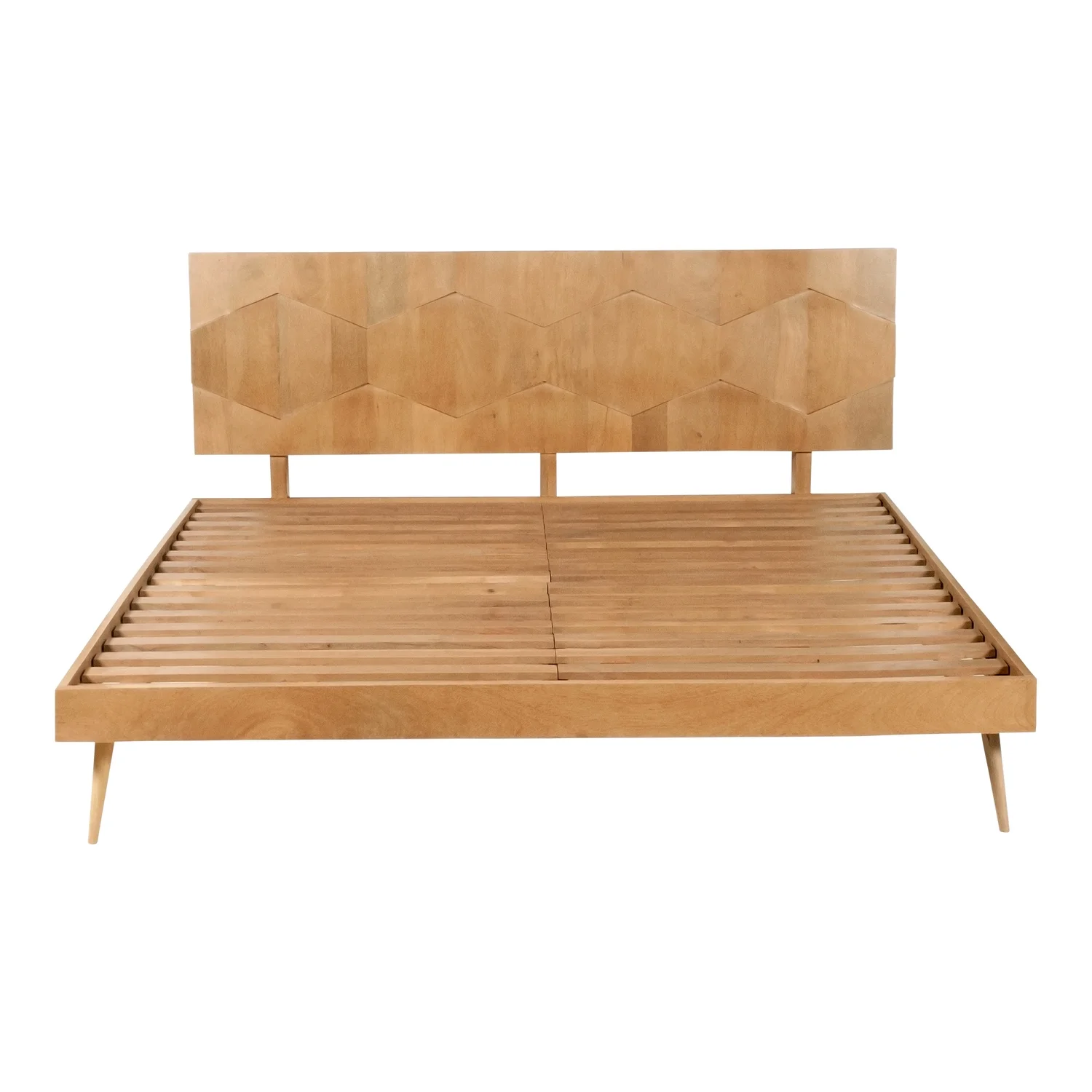 Moe's Home Collection O2 Queen Bed Light Golden