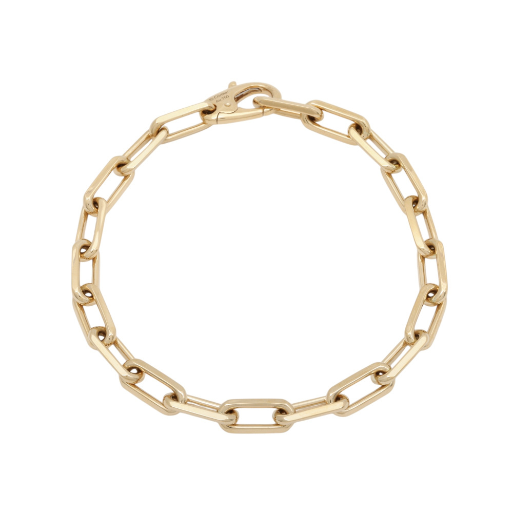 Cartier Santos Dumont Bracelet 18K Yellow Gold B6021300