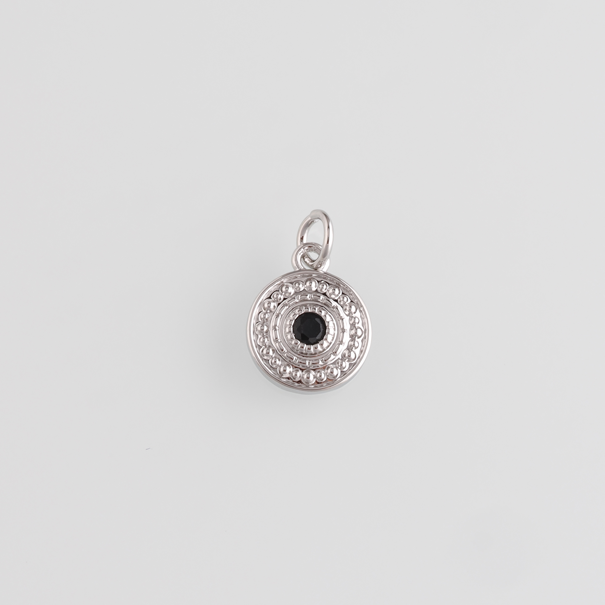 18K Gold Filled Evil Eye Pendant,Evil Eye Charm Earrings Necklace for DIY Jewelry Making Supply