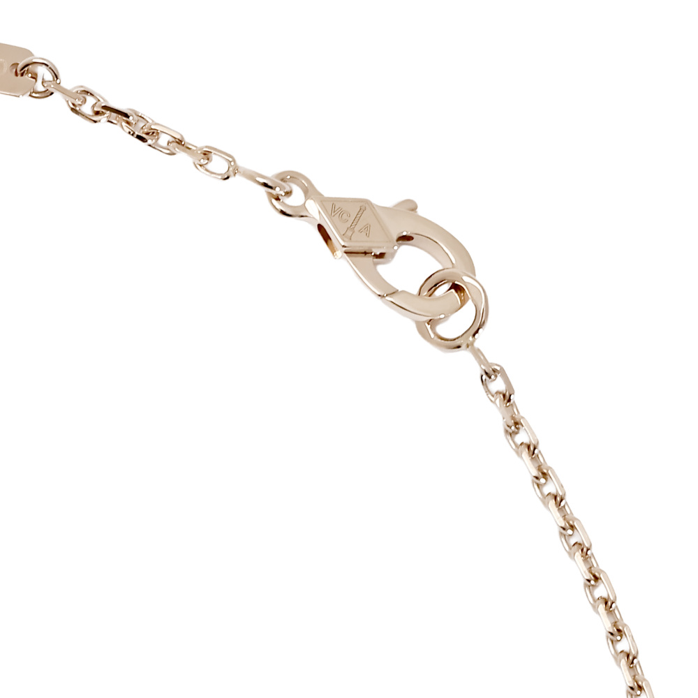 Van Cleef & Arpels Fauna de Papillon Necklace 18K White Gold & 18K Rose Gold VCARO3M200