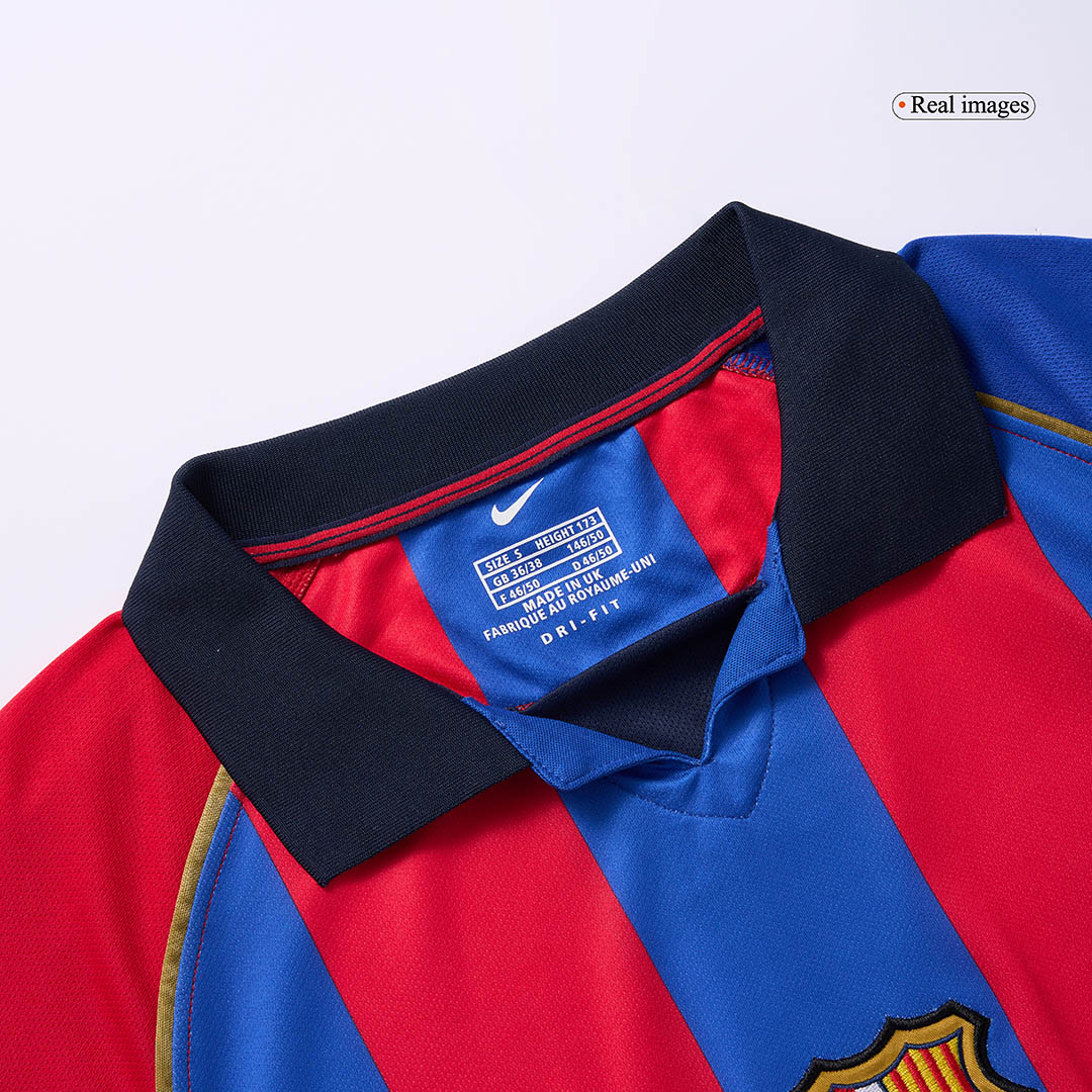 Retro Soccer Jersey Barcelona Home 2001/02