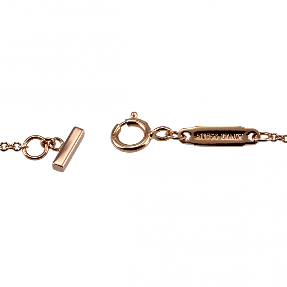 Tiffany & Co. Tiffany T Smile Necklace 18K Rose Gold 62617721