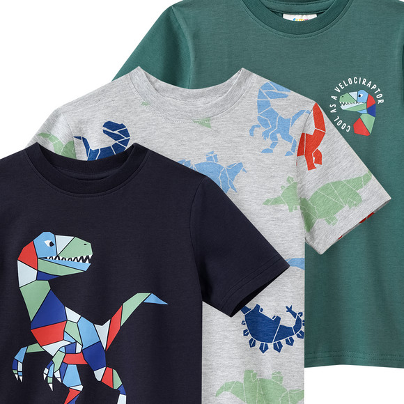 Famy 3 Jungen T-Shirts mit Prints