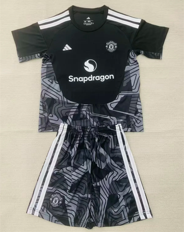 Manchester United Home Goalkeeper Kids Suit 26/27