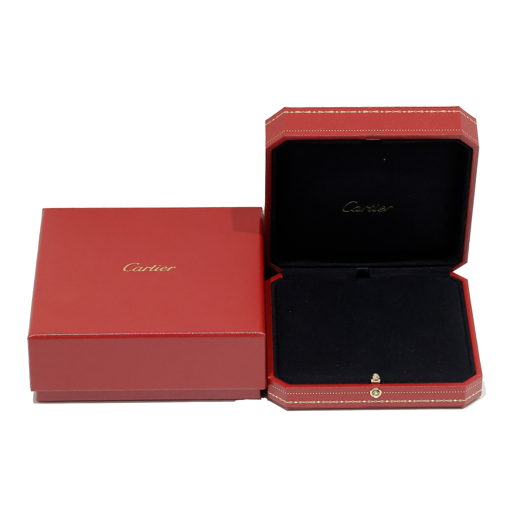 Cartier Trinity Necklace Tri-Gold Diamond B7224586