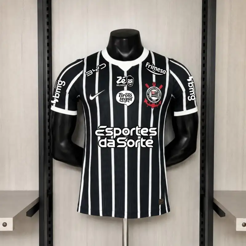 All Sponsors Player Version 26-27 Corinthians Away S-4XL