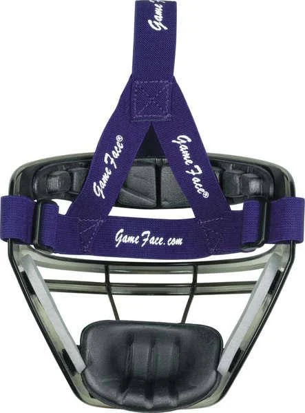 Smoke Game Face Mask-Size:Large,Strap Color:Purple, Size: Large/Purple