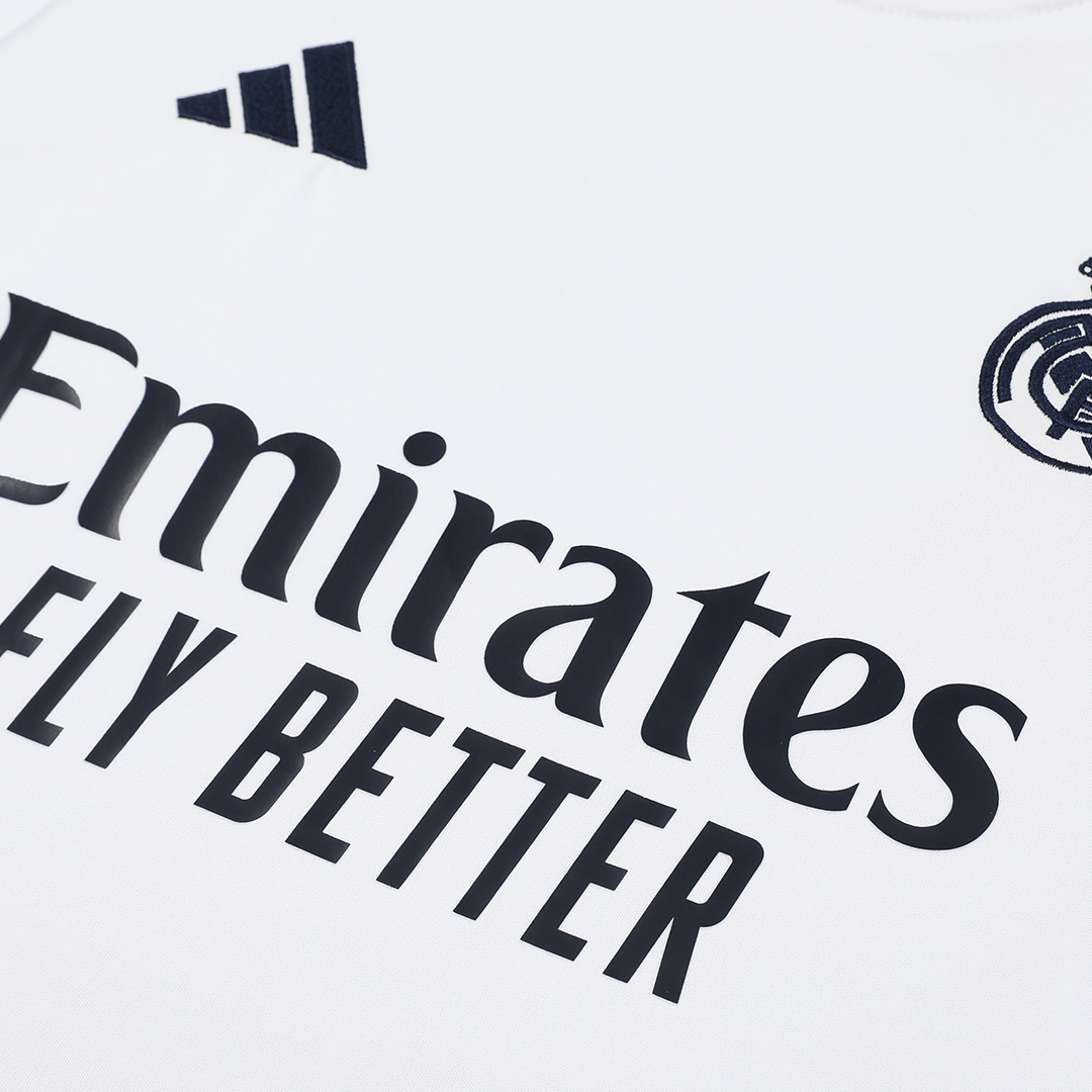 Real Madrid Pre-Match Sleeveless Top White