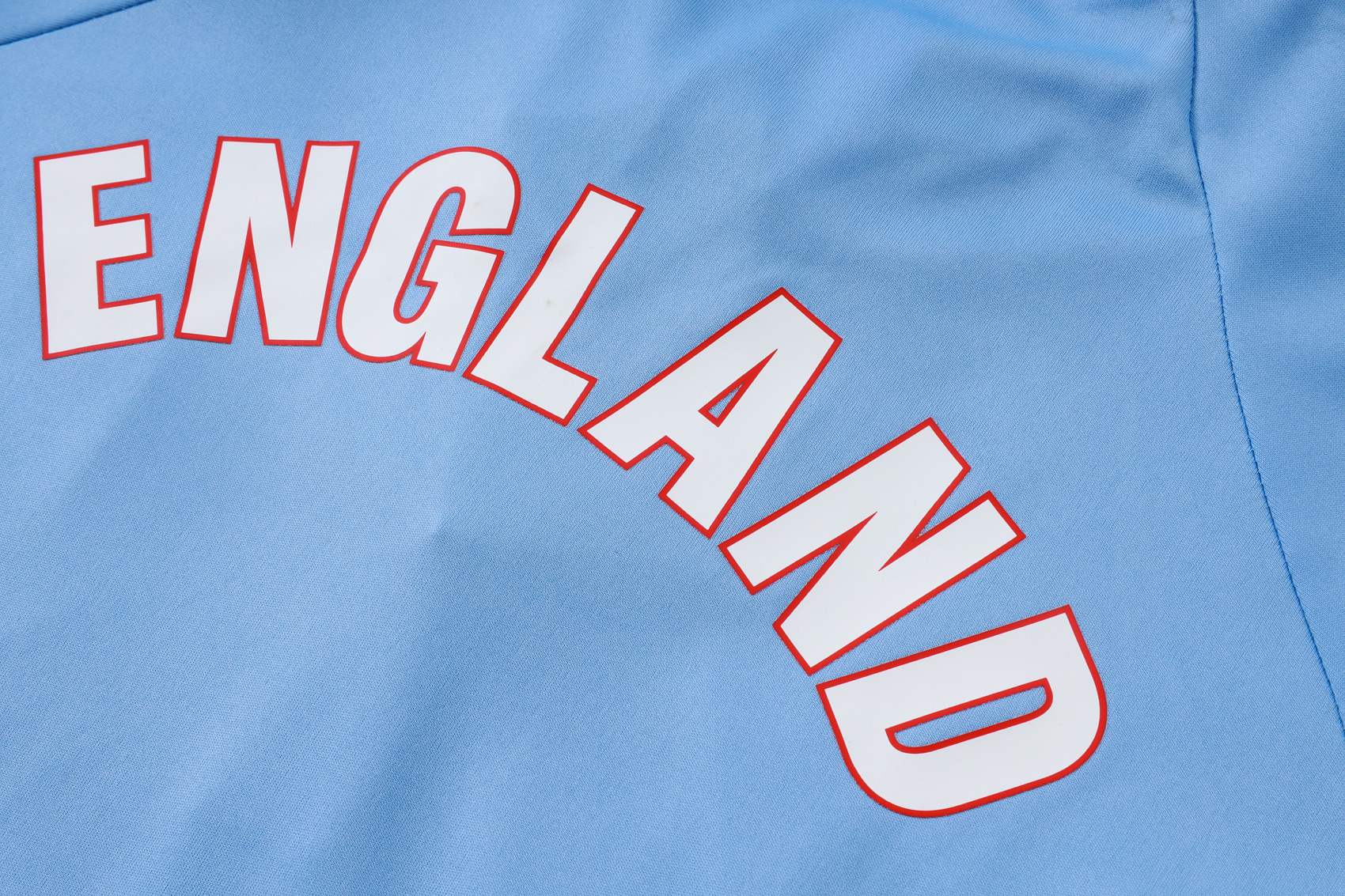 England Half Zipper Training Suit - Light Blue 5