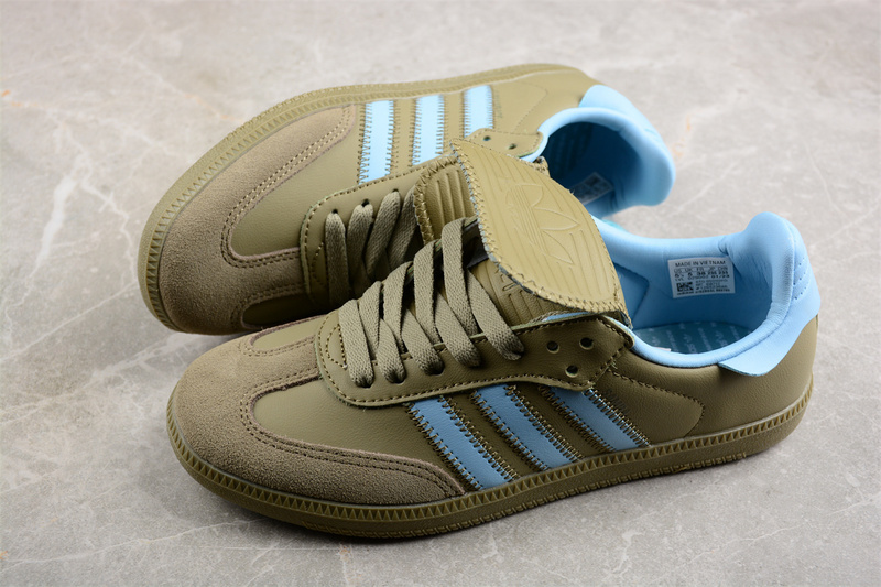 Adidas Humanrace Samba Green/Blue ID8712