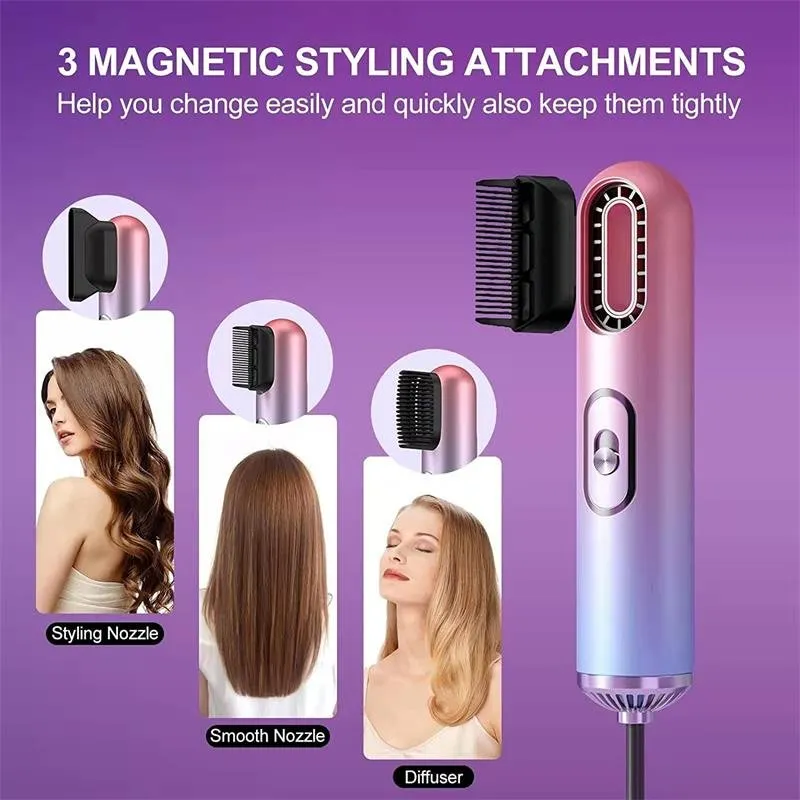 3 IN 1 Leafless Plasma Professional Hair Dryer