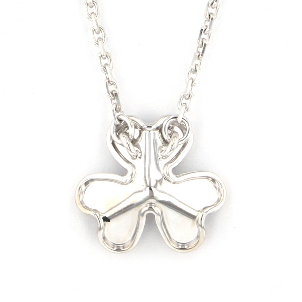 Van Cleef & Arpels Frivole Necklace 18K White Gold Diamond