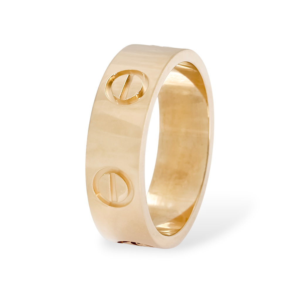 Cartier Love Classic Model Ring 18K Yellow Gold B4084600