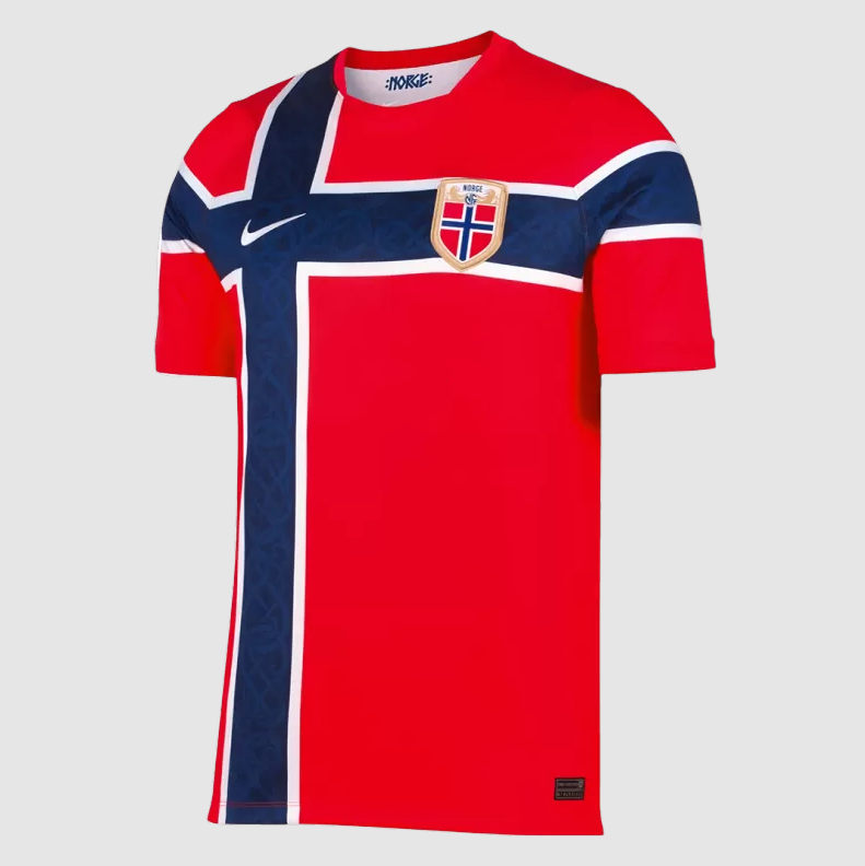 Norway Home Soccer Jersey World Cup 2026