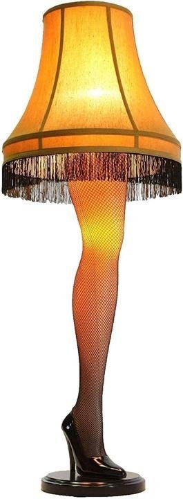 a-christmas-story-Full Size 45′′ Leg Lamp, Cream