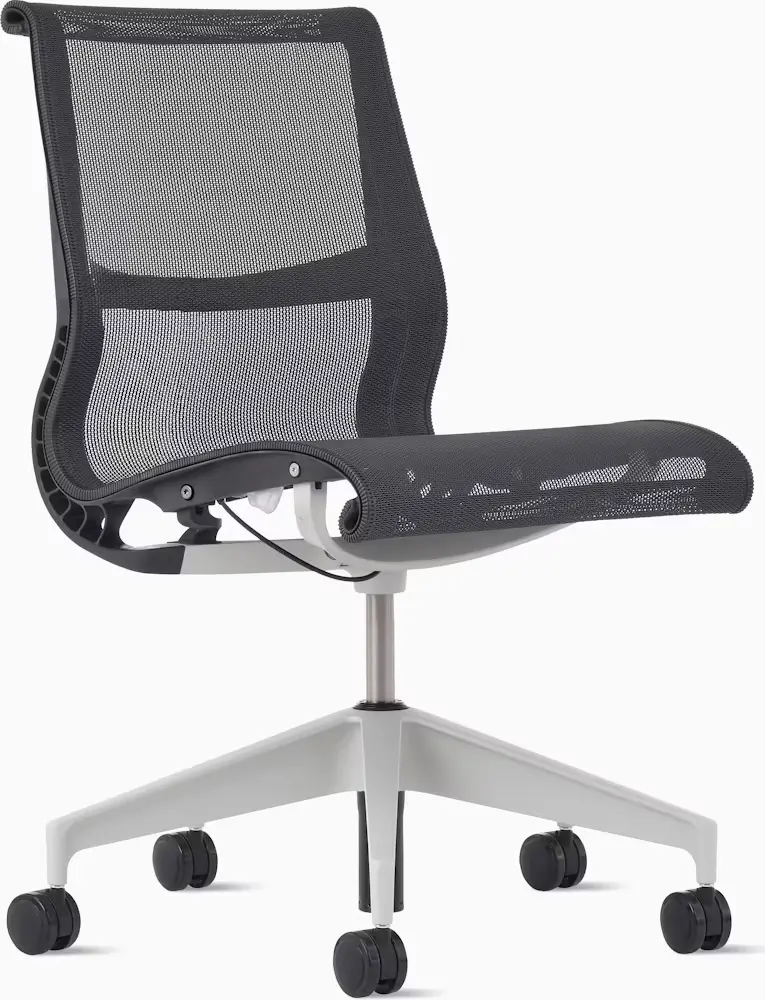 Setu Armless Ergonomic Office Chair