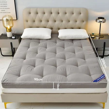 [NEW] 10CM Thicker Tatami Mattress Topper Single/Queen/King Feather Velvet Soft Tilam Foldable Mattress Floor Mattress
