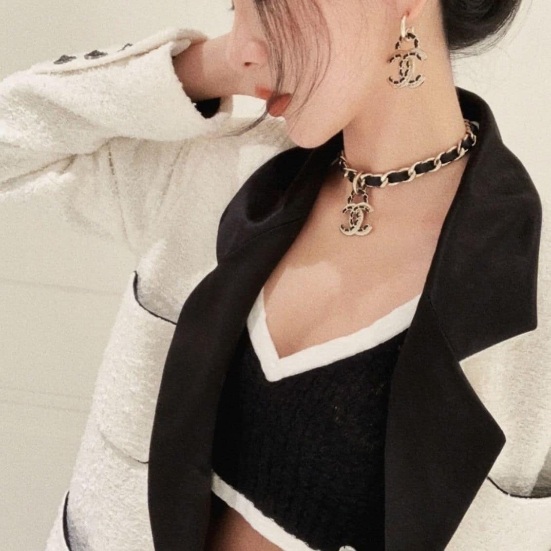 Chanel Cc Earrings