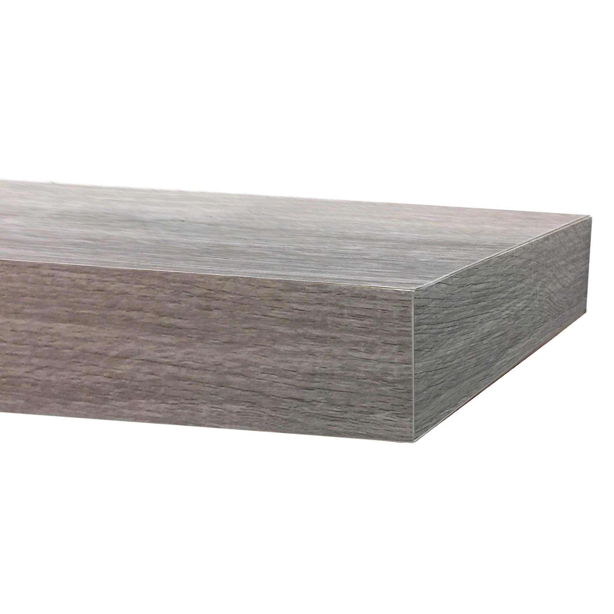 InPlace 60x22 Floating Shelf - Brown
