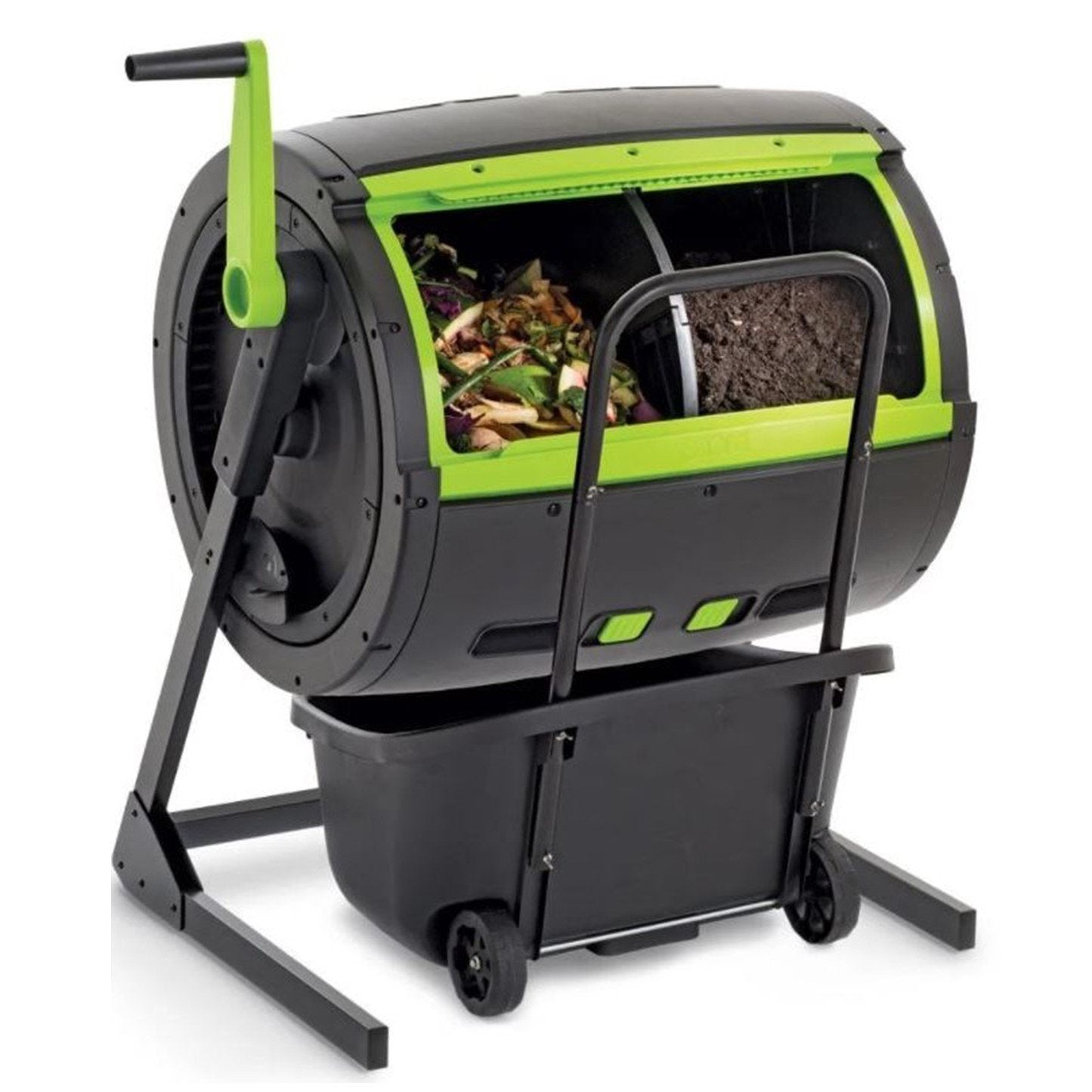 2026 65-Gallon Compost Tumbler And Cart Combo