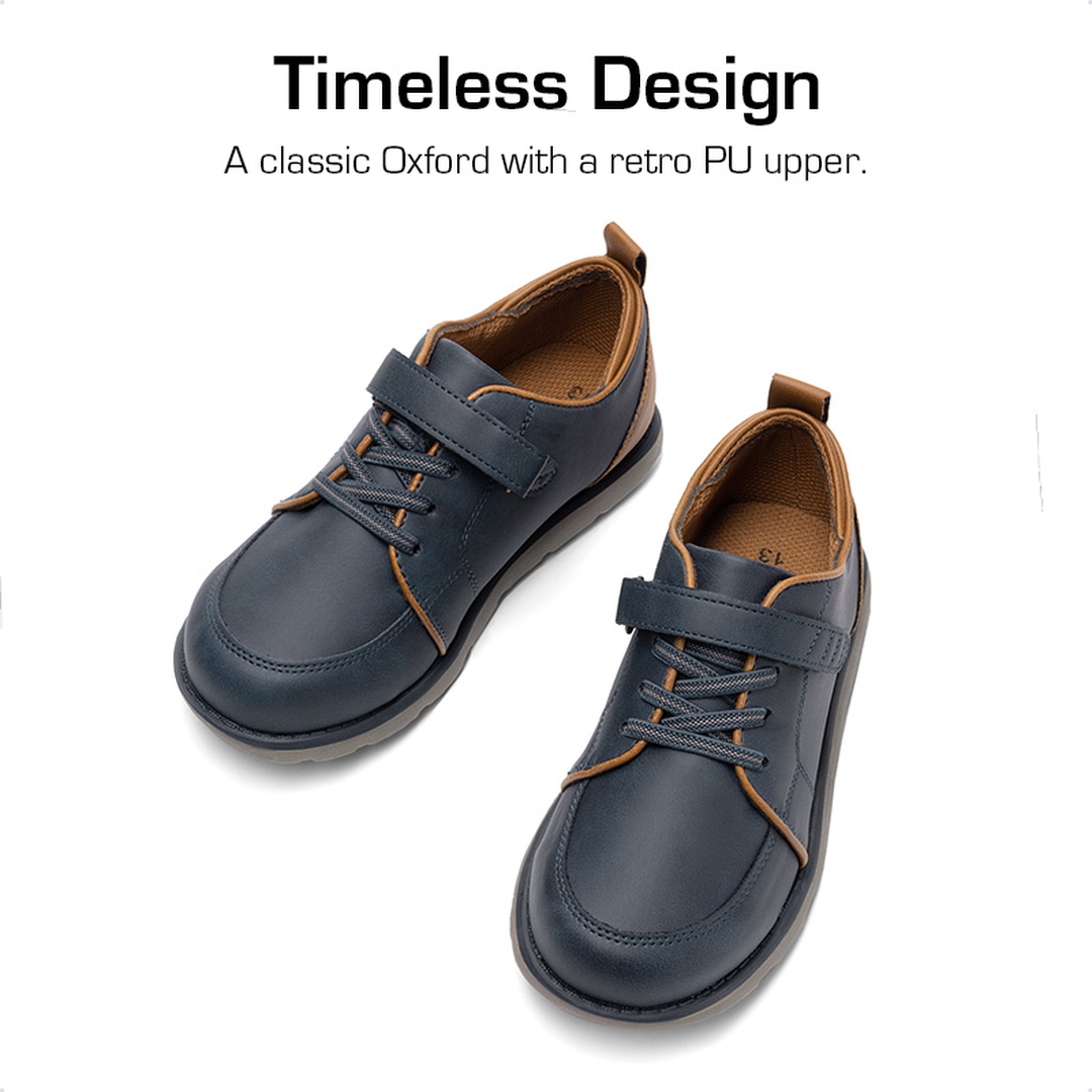 Boys' Anti-Slip Cushioned Leather Sneakers