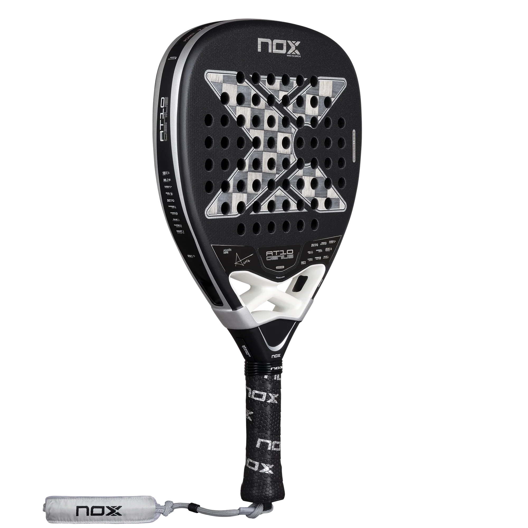 Nox AT10 Genius Attack 18K ALUM Padel Racket