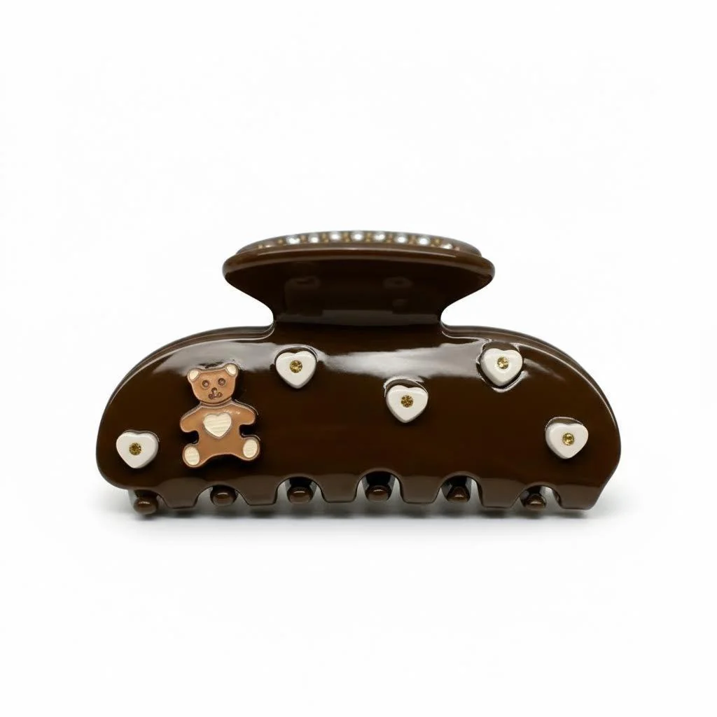 Teddy Bear French Claw ClipClistos