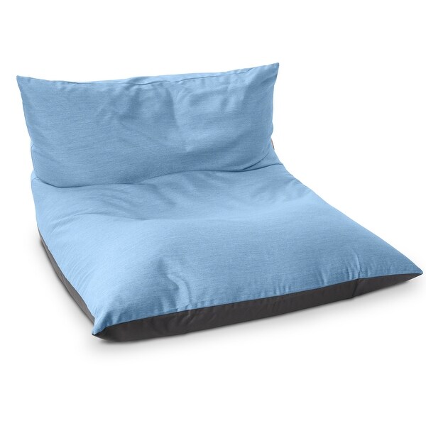 Deshi Sunbrella Patio Bean Bag Lounge Chair by Havenside Home
