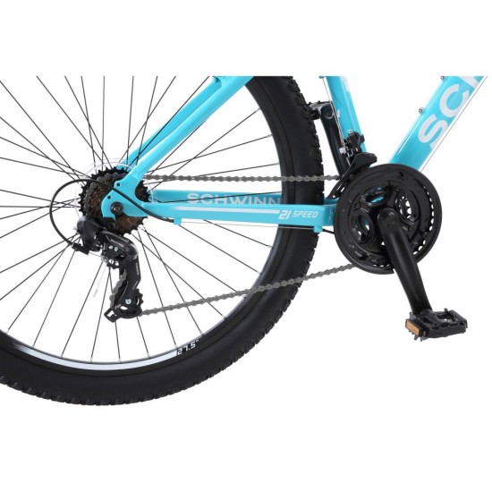 27.5″ Aluminum Comp Women’s Mountain Bike, Light Blue