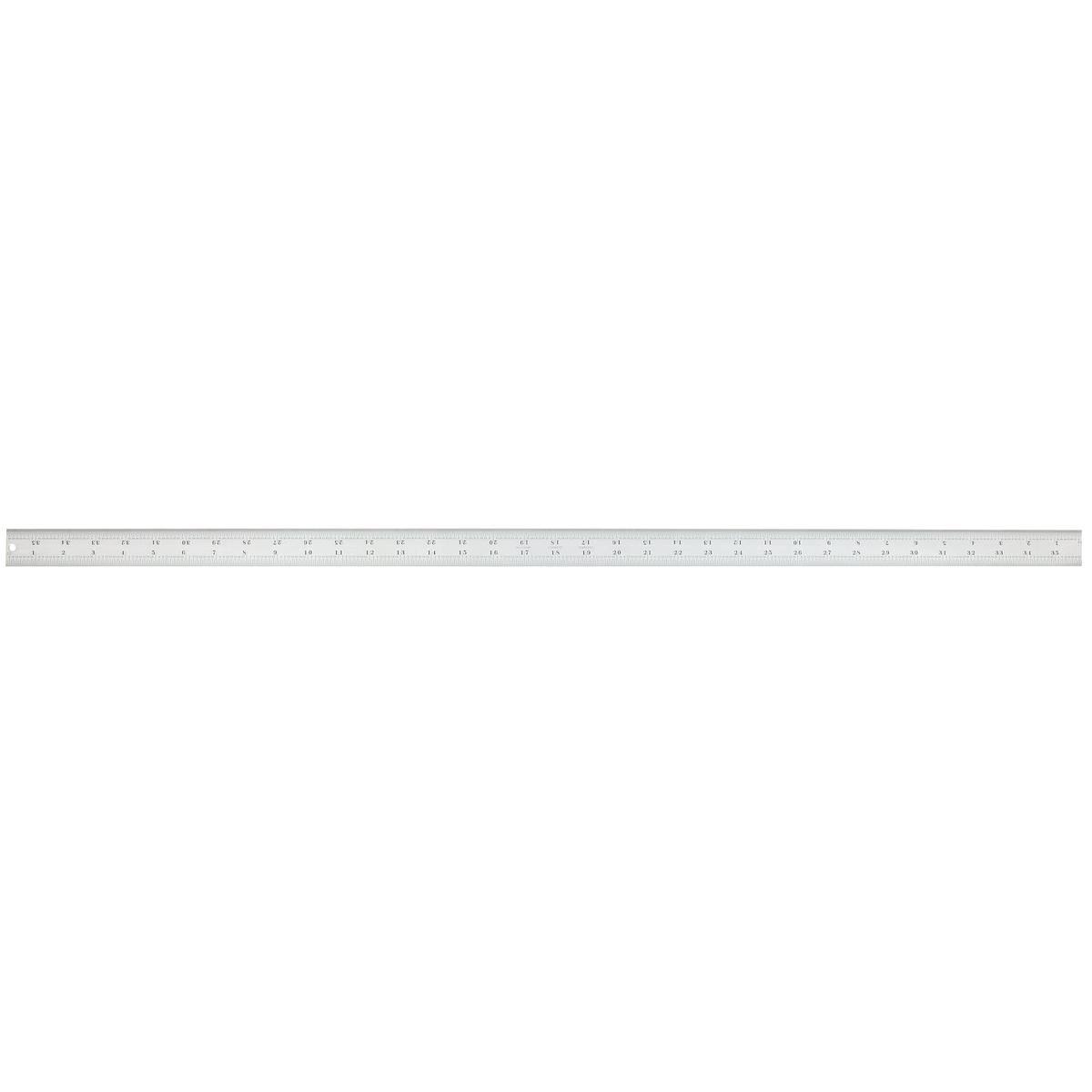Starrett C604R-36 Steel Rule,Spring-Tempered,36 in