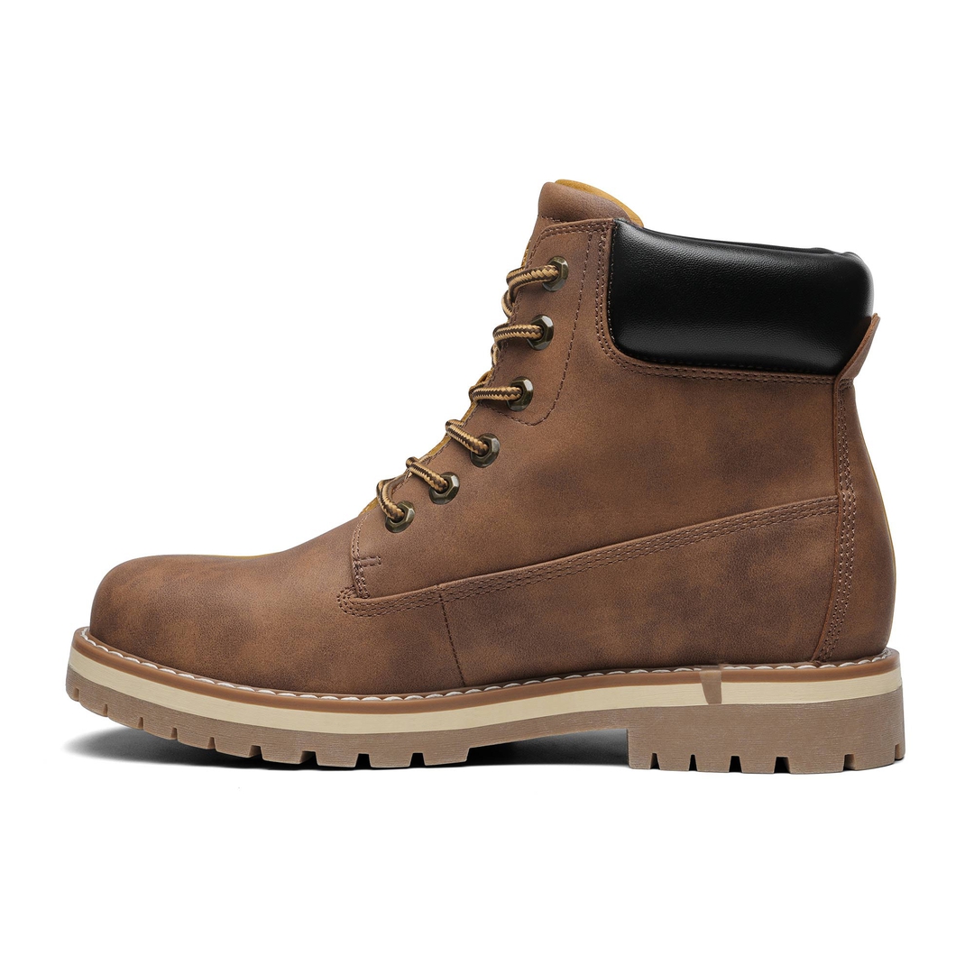 Men's Slip-Resistant Lace-Up Boots