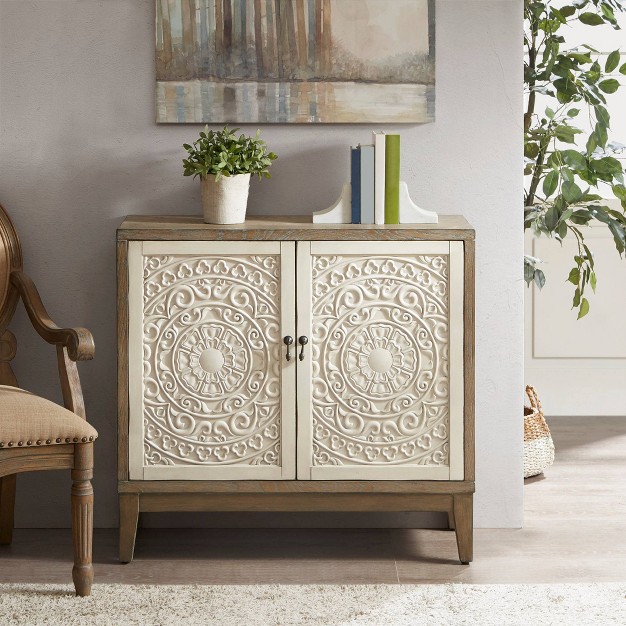 Turpin Accent Chest Walnut cream