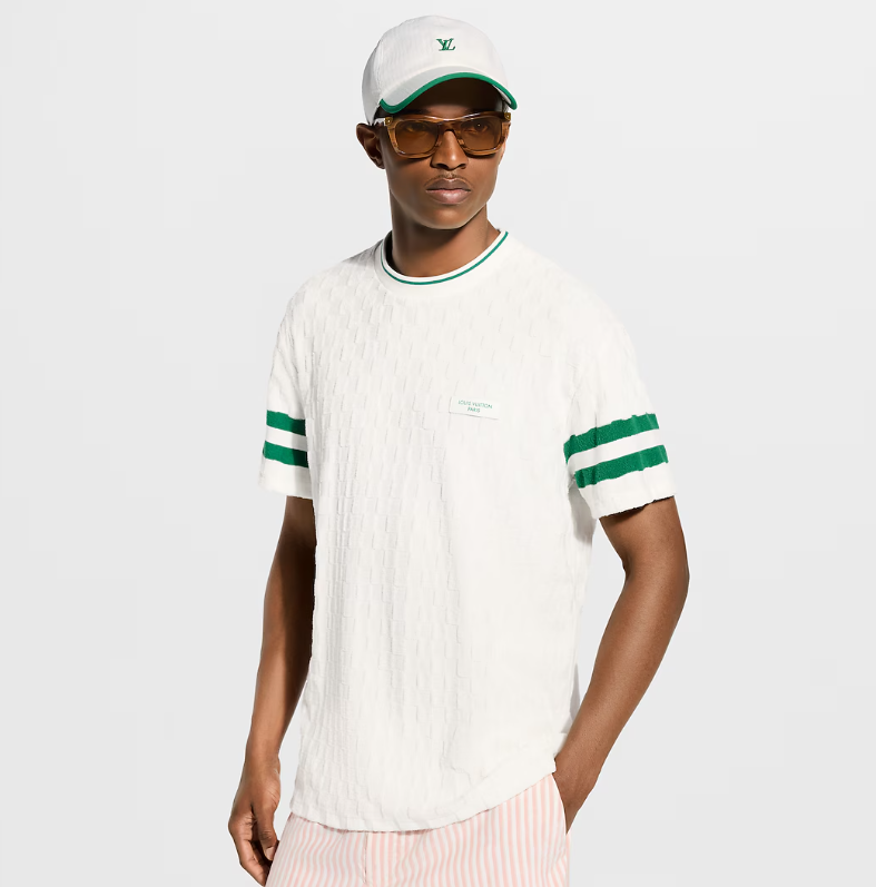 LOUIS VUITTON  Damier Terry Tennis T-Shirt